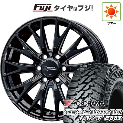 【新品】ランクル300 夏タイヤ ホイール4本セット 275/65R18 ヨコハマ ジオランダー M/T G003 ホットスタッフ シュティッヒ レグザスフォージド FS-02 トヨタ・レクサス用 8J 18インチ(送料無料)|フジコーポレーション