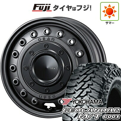 【新品 軽自動車】軽トラ 軽バン 夏タイヤ ホイール4本セット 145/80R12 80/78N ヨコハマ ジオランダー M/T G003 クリムソン ディーン コロラド 4J 12インチ(送料無料)