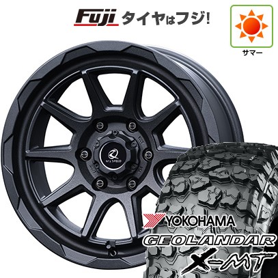 【新品国産車用6穴139.7】 夏タイヤ ホイール4本セット 35X12.5R17 ヨコハマ ジオランダー X-MT G005 エムズスピード ジュノウ エムエム 8J 17インチ(送料無料)｜フジコーポレーション