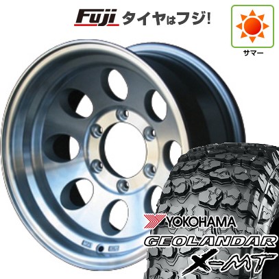 【新品国産車用6穴139.7】 夏タイヤ ホイール4本セット 265/75R16 ヨコハマ ジオランダー X-MT G005 WEDS ウェッズ ジムライン タイプ2 8J 16インチ(送料無料)