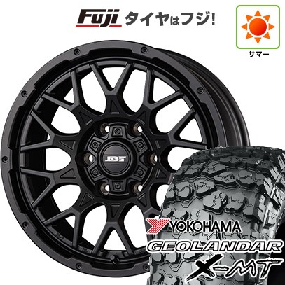 【新品国産車用6穴139.7】 夏タイヤ ホイール4本セット 35X12.5R17 ヨコハマ ジオランダー X-MT G005 コーセイ ボトムガルシア シャドウバーツ 8J 17インチ(送料無料)|フジコーポレーション