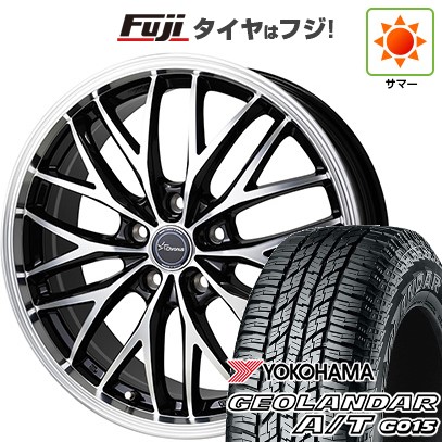 【新品国産車用5穴114.3】 夏タイヤ ホイール4本セット 225/65R17 ヨコハマ ジオランダー A/T G015 OWL/RBL ホットスタッフ クロノス CH-113 7J 17インチ(送料無料)｜フジコーポレーション 101,255円