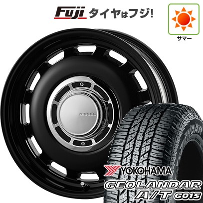 【新品】ジムニー 夏タイヤ ホイール4本セット 185/85R16 ヨコハマ ジオランダー A/T G015 WL/RBL コスミック クロスブラッド ディーゼル 5.5J 16インチ(送料無料) 77,715円
