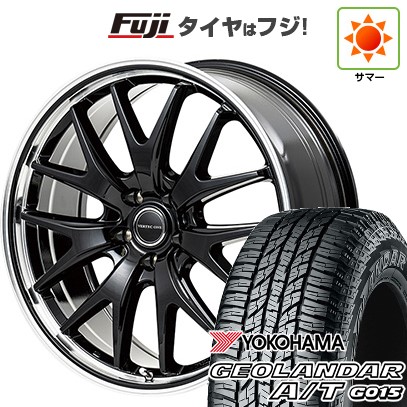 【新品 軽自動車】ハスラー デリカミニ(4WD) 夏タイヤ ホイール4本セット 165/60R15 ヨコハマ ジオランダー A/T G015 RBL MID WHEELS エグゼ7 4.5J 15インチ(送料無料)