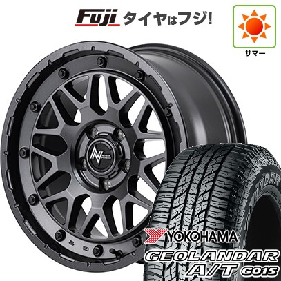 【新品国産車用5穴114.3】 夏タイヤ ホイール4本セット 225/60R17 ヨコハマ ジオランダー A/T G015 OWL/RBL MID WHEELS NITRO POWER M29 スティンガー 7J 17インチ(送料無料)|フジコーポレーション