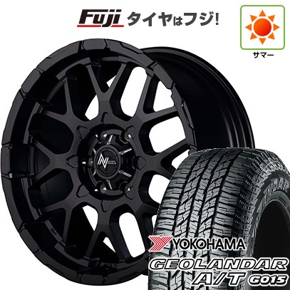 【新品】キャラバン 夏タイヤ ホイール4本セット 215/65R16 109/107S ヨコハマ ジオランダー A/T G015 WL/RBL MID WHEELS NITRO POWER M28 バレット 6.5J 16インチ(送料無料)