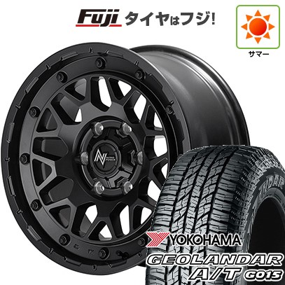 【新品】ハイエース200系 夏タイヤ ホイール4本セット 215/65R16 109/107S ヨコハマ ジオランダー A/T G015 WL/RBL MID WHEELS NITRO POWER M29 スティンガー 6.5J 16インチ(送料無料) 102,905円