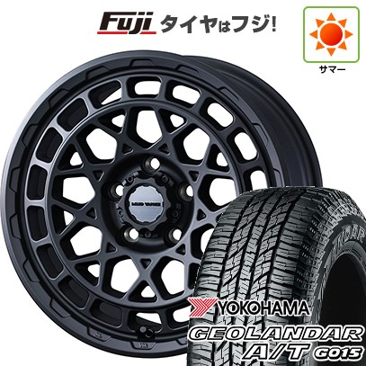 【新品国産車用5穴114.3】 夏タイヤ ホイール4本セット 225/60R17 ヨコハマ ジオランダー A/T G015 OWL/RBL WEDS ウェッズアドベンチャー マッドヴァンス X タイプM 7J 17インチ(送料無料)