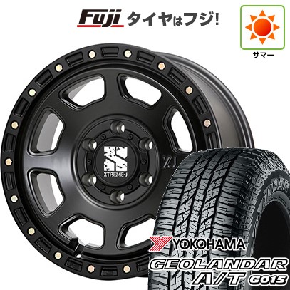 【新品】ハイエース200系 夏タイヤ ホイール4本セット 215/65R16 109/107S ヨコハマ ジオランダー A/T G015 WL/RBL MLJ エクストリームJ XJ07 6.5J 16インチ(送料無料)