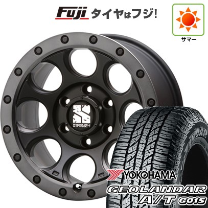 【新品国産車用5穴114.3】 夏タイヤ ホイール4本セット 225/65R17 ヨコハマ ジオランダー A/T G015 OWL/RBL MLJ エクストリームJ XJ03 7.5J 17インチ(送料無料)