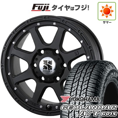【新品国産車用6穴139.7】 夏タイヤ ホイール4本セット 285/70R17 ヨコハマ ジオランダー A/T G015 OWL/RBL MLJ エクストリームJ 7.5J 17インチ(送料無料)|フジコーポレーション
