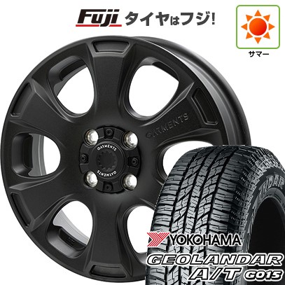 【新品 軽自動車】ハスラー デリカミニ(4WD) 夏タイヤ ホイール4本セット 165/60R15 ヨコハマ ジオランダー A/T G015 RBL WEDS ウェッズ クロスオーバーガーメンツ Style A 4.5J 15インチ(送料無料)