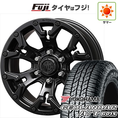 【新品国産車用6穴139.7】 夏タイヤ ホイール4本セット 285/70R17 ヨコハマ ジオランダー A/T G015 OWL/RBL クリムソン マーテルギア(MG) ゴーレム 8J 17インチ(送料無料)｜フジコーポレーション