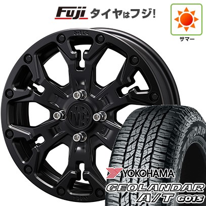 【新品 軽自動車】ハスラー デリカミニ(4WD) 夏タイヤ ホイール4本セット 165/60R15 ヨコハマ ジオランダー A/T G015 RBL クリムソン マーテルギア(MG) ゴーレム Jr 4.5J 15インチ(送料無料)
