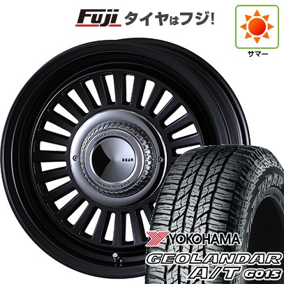 【新品】ハイエース200系 夏タイヤ ホイール4本セット 215/65R16 109/107S ヨコハマ ジオランダー A/T G015 WL/RBL クリムソン ディーン カリフォルニア 6.5J 16インチ(送料無料)