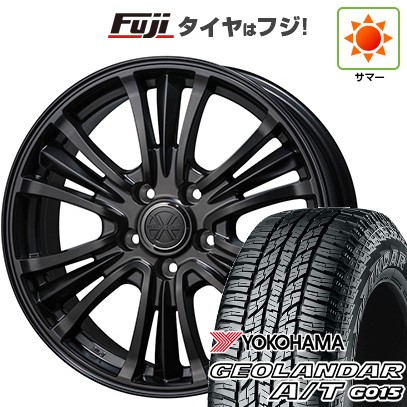【新品国産車用5穴114.3】 夏タイヤ ホイール4本セット 225/60R17 ヨコハマ ジオランダー A/T G015 OWL/RBL トピー バザルト-X タイプ2 7J 17インチ(送料無料)