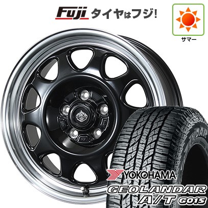 【新品国産車用5穴114.3】 夏タイヤ ホイール4本セット 225/65R17 ヨコハマ ジオランダー A/T G015 OWL/RBL トピー ランドフット SWZ 数量限定 7J 17インチ(送料無料)｜フジコーポレーション 109,780円