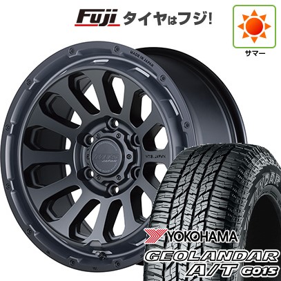 【新品国産車用6穴139.7】 夏タイヤ ホイール4本セット 285/70R17 ヨコハマ ジオランダー A/T G015 OWL/RBL エムテクノ M.T.S.JAPAN X CROSS TW 8J 17インチ(送料無料)