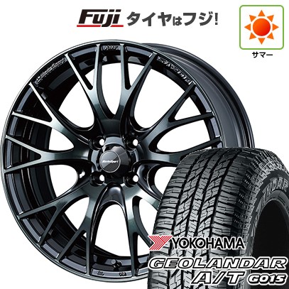 【新品 軽自動車】ハスラー デリカミニ(4WD) 夏タイヤ ホイール4本セット 165/60R15 ヨコハマ ジオランダー A/T G015 RBL WEDS ウェッズスポーツ SA-20R 5J 15インチ(送料無料)