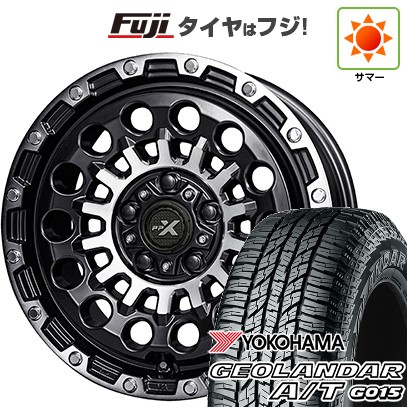 【新品】ジムニー 夏タイヤ ホイール4本セット 185/85R16 ヨコハマ ジオランダー A/T G015 WL/RBL 共豊 PPX GX14 5.5J 16インチ(送料無料)|フジコーポレーション