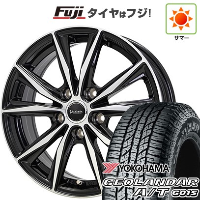 【新品国産車用5穴100】 夏タイヤ ホイール4本セット 225/60R17 ヨコハマ ジオランダー A/T G015 OWL/RBL ホットスタッフ ヴァレット スティング 7J 17インチ(送料無料)