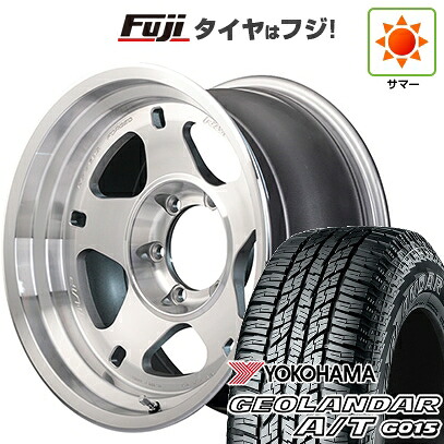 【新品国産車用6穴139.7】 夏タイヤ ホイール4本セット 285/70R17 ヨコハマ ジオランダー A/T G015 OWL/RBL RAYS レイズ A LAP-05X 8J 17インチ(送料無料)｜フジコーポレーション