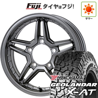 【新品】ジムニー 夏タイヤ ホイール4本セット 185/85R16 ヨコハマ ジオランダー X-AT G016 WL ジャオス エクセルJX3 5.5J 16インチ(送料無料)|フジコーポレーション