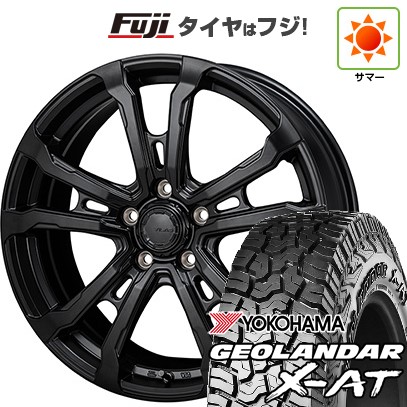 【新品国産車用5穴114.3】 夏タイヤ ホイール4本セット 225/65R17 ヨコハマ ジオランダー X-AT G016 OWL モンツァ HI-BLOCK ヴィラス 7J 17インチ(送料無料)｜フジコーポレーション