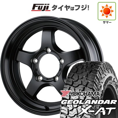 【新品】ジムニー 夏タイヤ ホイール4本セット 185/85R16 ヨコハマ ジオランダー X-AT G016 WL ドゥオール CST ZERO-1 ハイパーS 5.5J 16インチ(送料無料)