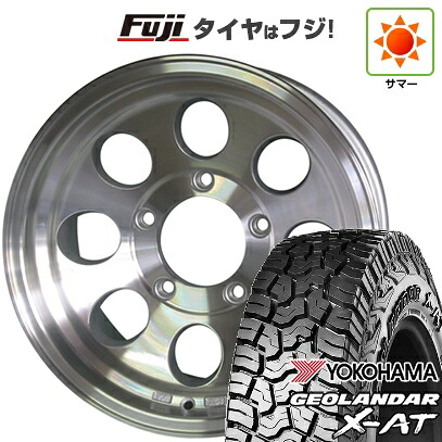 【新品】ランクル70(GDJ76W) 夏タイヤ ホイール4本セット 285/75R16 ヨコハマ ジオランダー X-AT G016 RBL WEDS ウェッズ ジムライン タイプ2 8J 16インチ(送料無料)|フジコーポレーション