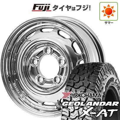 【新品】ジムニー 夏タイヤ ホイール4本セット 185/85R16 ヨコハマ ジオランダー X-AT G016 WL アピオ ワイルドボア ベンチュラ 5.5J 16インチ(送料無料)