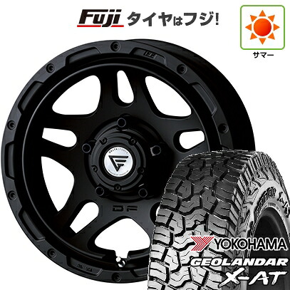 【新品】ジムニーシエラ/ジムニーノマド 夏タイヤ ホイール4本セット 225/70R16 ヨコハマ ジオランダー X-AT G016 WL デルタフォース オーバーランダー 6J 16インチ(送料無料)