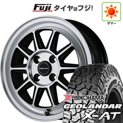 【新品 軽自動車】ハスラー デリカミニ(4WD) 夏タイヤ ホイール4本セット 165/60R15 ヨコハマ ジオランダー X-AT G016 RBL アルジェノン フェニーチェ RX-4 5J 15インチ(送料無料)