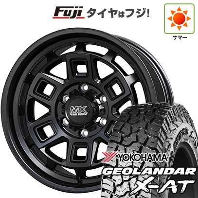 【新品】プラド/ハイラックス 夏タイヤ ホイール4本セット 265/70R17 121/118 Q ヨコハマ ジオランダー X-AT G016 RBL ホットスタッフ マッドクロス アイヴァー 8J 17インチ(送料無料)|フジコーポレーション