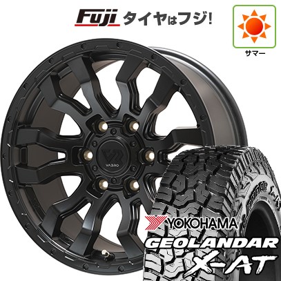 【新品】ランクル300 夏タイヤ ホイール4本セット 275/65R18 116 T XL ヨコハマ ジオランダー X-AT G016 RBL トピー ヴァブロ RR-01【限定】 トヨタ・レクサス車専用 7.5J 18インチ(送料無料)|フジコーポレーション
