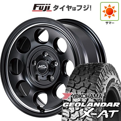 【新品】デリカD5 夏タイヤ ホイール4本セット 235/70R16 ヨコハマ ジオランダー X-AT G016 RBL MID WHEELS ガルシア パーム8 7J 16インチ(送料無料)｜フジコーポレーション