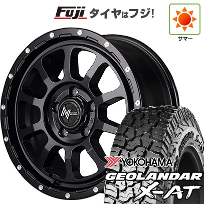 【新品】デリカD5 夏タイヤ ホイール4本セット 235/70R16 ヨコハマ ジオランダー X-AT G016 RBL MID WHEELS NITRO POWER M10 パーシングS 7J 16インチ(送料無料)