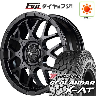 【新品 軽自動車】タフト ソリオ 夏タイヤ ホイール4本セット 165/65R15 ヨコハマ ジオランダー X-AT G016 RBL MID WHEELS NITRO POWER M28 バレットKC 5J 15インチ(送料無料)｜フジコーポレーション
