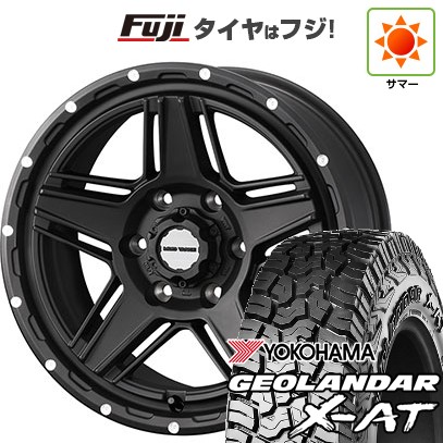 【新品】ハイエース200系 夏タイヤ ホイール4本セット 215/65R16 109/107Q ヨコハマ ジオランダー X-AT G016 OWL WEDS ウェッズアドベンチャー マッドヴァンス 07 6.5J 16インチ(送料無料)