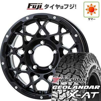 【新品】ジムニー 夏タイヤ ホイール4本セット 195R16C 104/102Q ヨコハマ ジオランダー X-AT G016 OWL トライスター BRUT BR-55 5.5J 16インチ(送料無料)|フジコーポレーション