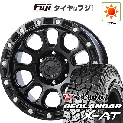 【新品】プラド/ハイラックス 夏タイヤ ホイール4本セット 265/65R17 116 T XL ヨコハマ ジオランダー X-AT G016 RBL トライスター MKW M204 JP Spec 8J 17インチ(送料無料)|フジコーポレーション