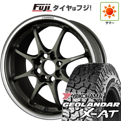 【新品 軽自動車】タフト ソリオ 夏タイヤ ホイール4本セット 165/65R15 ヨコハマ ジオランダー X-AT G016 RBL RAYS レイズ ボルクレーシング CE28 クラブレーサー 5.5J 15インチ(送料無料)｜フジコーポレーション