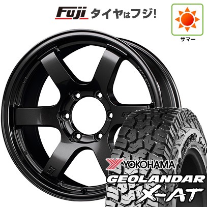 【新品国産車用6穴139.7】 夏タイヤ ホイール4本セット 285/65R18 125/122 Q ヨコハマ ジオランダー X-AT G016 RBL RAYS レイズ グラムライツ 57DR-X 8J 18インチ(送料無料)