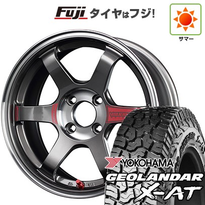 【新品 軽自動車】ハスラー デリカミニ(4WD) 夏タイヤ ホイール4本セット 165/60R15 ヨコハマ ジオランダー X-AT G016 RBL RAYS レイズ ボルクレーシング TE37 ソニック SL 5.5J 15インチ(送料無料) 119,800円
