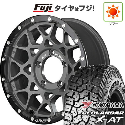 【新品】ジムニーシエラ/ジムニーノマド 夏タイヤ ホイール4本セット 225/70R16 ヨコハマ ジオランダー X-AT G016 WL RAYS レイズ デイトナ M8 xB Edition 6J 16インチ(送料無料)