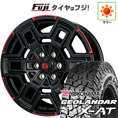 【新品】ハイエース200系 夏タイヤ ホイール4本セット 215/65R16 109/107Q ヨコハマ ジオランダー X-AT G016 OWL クライメイト デヴグル 6.5J 16インチ(送料無料)|フジコーポレーション