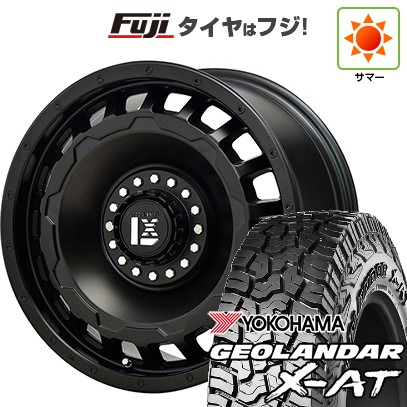 【新品】ジムニー 夏タイヤ ホイール4本セット 195R16C 104/102Q ヨコハマ ジオランダー X-AT G016 OWL オフビート レクセル スワッガー 5.5J 16インチ(送料無料)｜フジコーポレーション