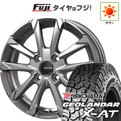 【新品 軽自動車】ハスラー デリカミニ(4WD) 夏タイヤ ホイール4本セット 165/60R15 ヨコハマ ジオランダー X-AT G016 RBL コーセイ クレイシズ GC36F 4.5J 15インチ(送料無料)