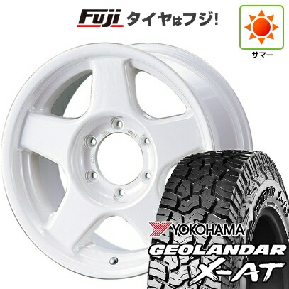 【新品】プラド/ハイラックス 夏タイヤ ホイール4本セット 265/70R17 115 T ヨコハマ ジオランダー X-AT G016 RBL フォーバイフォーエンジニア ブラッドレー V 8J 17インチ(送料無料)