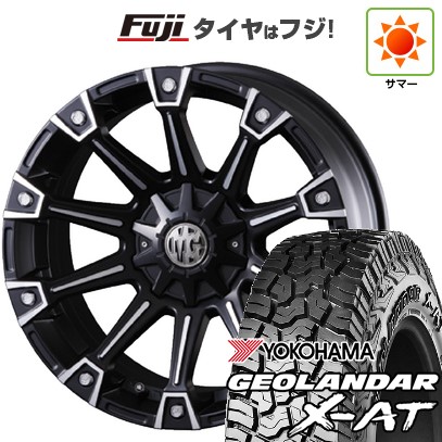 【新品】RAV4（アドベンチャー） 夏タイヤ ホイール4本セット 245/65R17 ヨコハマ ジオランダー X-AT G016 OWL クリムソン マーテルギア(MG) モンスター 7J 17インチ(送料無料)｜フジコーポレーション